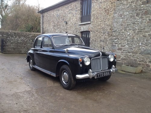 Rover P4 75 (1958) Overdrive- very clean. For Sale