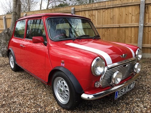 2000 Rover Mini Seven only 15,000 miles For Sale by Auction