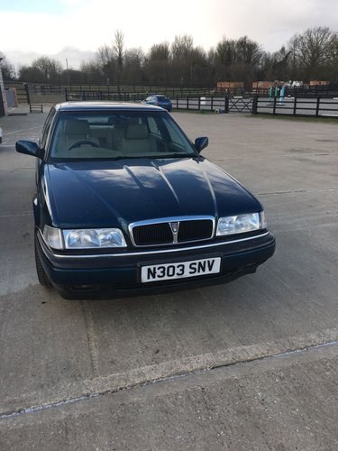 Rover Sterling 827i 1995 For Sale by Auction