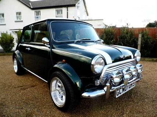 Rover Mini Cooper sport 1999 british racing green, Leather For Sale