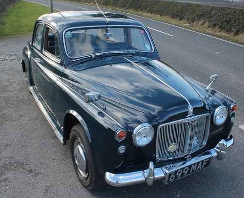 1961 Rover P4 100 With Overdrive And Pre Steel Panels  SOLD