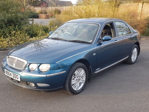 MAY SALE.  2000 Rover 75 Club SE For Sale by Auction