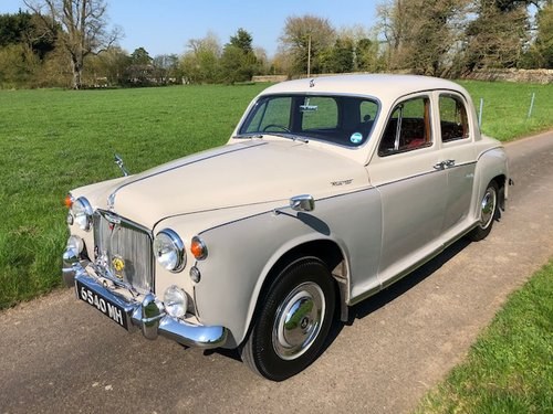 1960 Rover P4 100 Overdrive SOLD SOLD