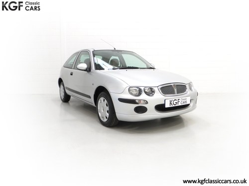 2004 A Time Warp Rover 25iL 1.4 16v With 5,557 Miles from New SOLD