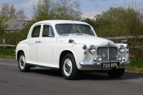 1960 Rover P4 100 Saloon For Sale by Auction