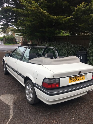 Rover 216 16v Cabriolet white 1998 In vendita