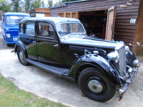 Rover 12 P2 Saloon 1936 New MOT,Drives really well SOLD