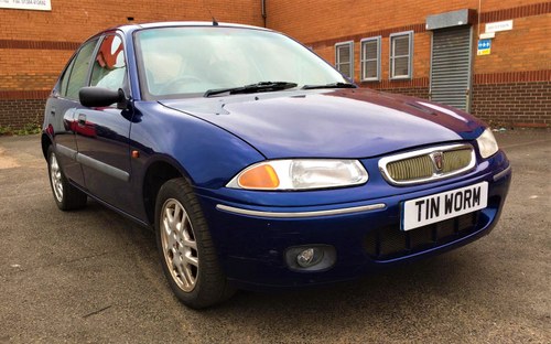 1 owner, 1999 Rover 216s 1598 petrol automatic 4 door saloon SOLD