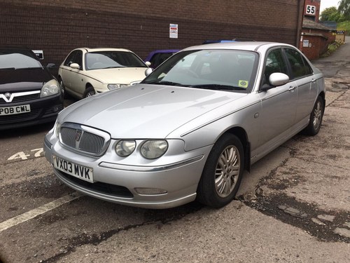 2003 Rover 75 1.8 Turbo Petrol Automatic Saloon SOLD