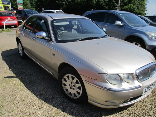 2002 ROVER 75 2.5 V6 CONNOISSEUR AUTOMATIC SALOON For Sale