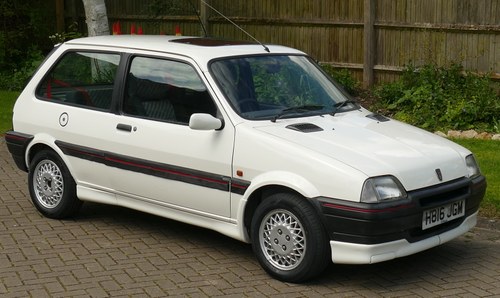 Rover Metro GTi 1990 Diamond White Multipoint Injection For Sale