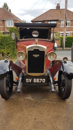 1928 Delightful Rover 10/25 tourer For Sale