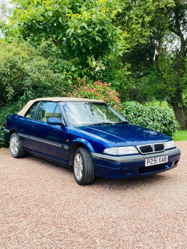 1997 Rover 216 Cabriolet, 76683 miles, new MOT SOLD