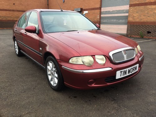 2000 Rover 45 4 door hatch with 1.4 K-series petrol engine manual SOLD