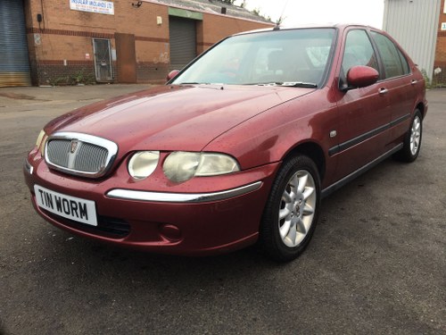 2000 Rover 45 4 door hatch with 1.4 K-series petrol engine manual VERKAUFT