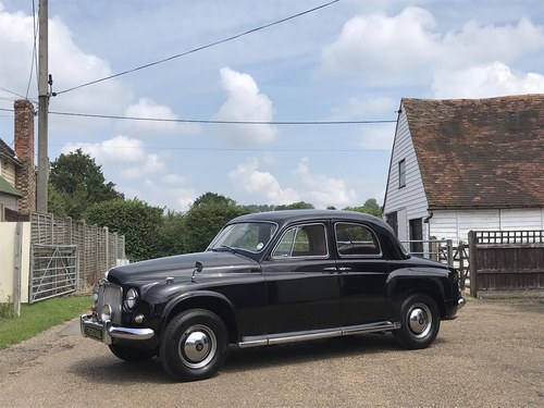 1956 Rover 75, four owners, Sold VENDUTO