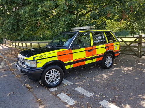 1998 Classic EX Emergency Service Range Rover P38 For Sale