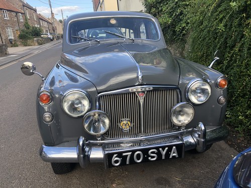 1962 Rover 95 -5/10/2021 For Sale by Auction