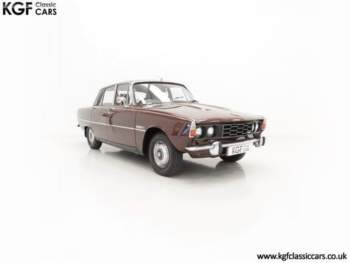 1974 A Beautifully Elegant Rover P6 2200TC with Just 42,269 Miles SOLD