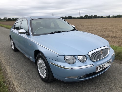 2000 (W) Rover 75 2.5 V6 Connoisseur SE Automatic Saloon SOLD