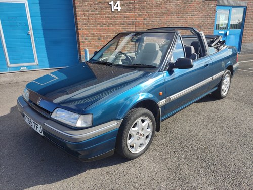 1992 (K) Rover 216 Cabriolet, 1.6i 16v DOHC For Sale