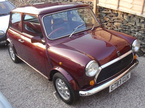 1989 Rover Mini Thirty Anniversary Special Edition SOLD