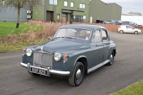 1957 P4 ROVER 60 - JUST 2 OWNERS FROM NEW, LOVELY OLD GIRL! VENDUTO