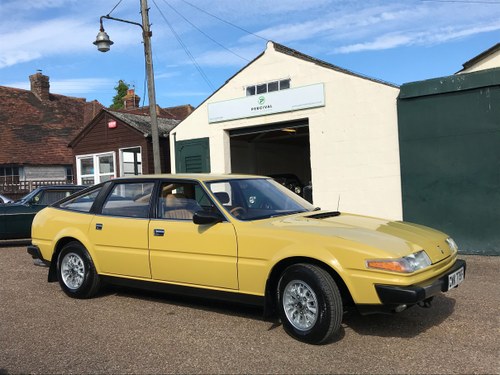 1978 Rover SD1 2600, documented 14,000 miles SOLD