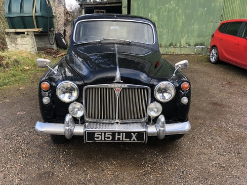 1964 Rover P4 110 in vgc. with overdrive. 2.6 litre. Reduced. SOLD