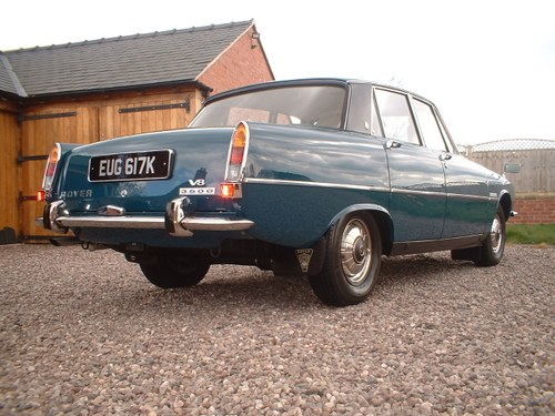 1971 Rover P6 3500 auto, 1 previous family owner from new For Sale