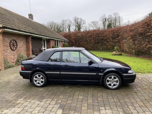 1999 Outstanding Rover 216 convertible, 28k miles with FSH In vendita