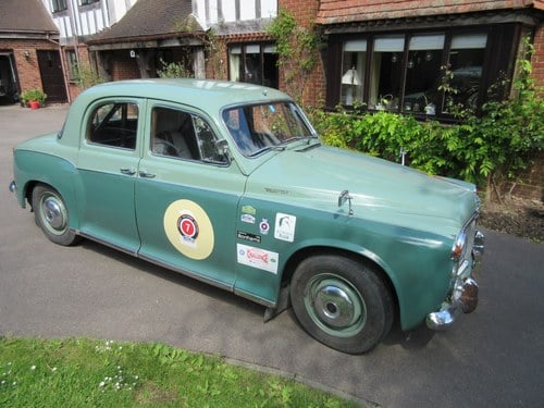 1960 Rover P4 100 Endurance/Regulatory Rally Car P2P 2013 SOLD