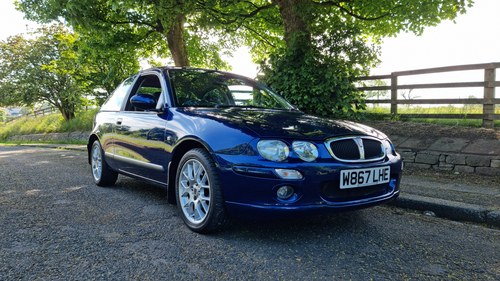 2000 Rover 25 GTI 1.8 VVC in Tahiti Blue For Sale