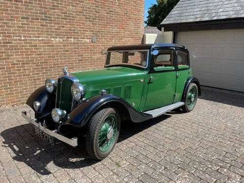 1935 Rover 12 P1 Sportsman Saloon For Sale