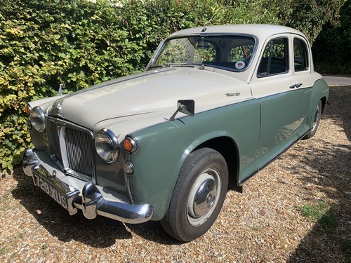 1961 Rover P4 (100). 2625cc. Manual, with overdrive. In vendita