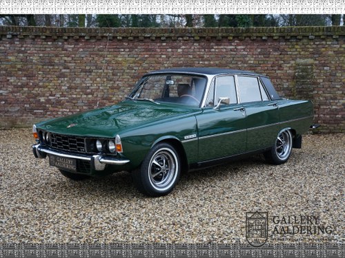 1974 Rover P6 3500 V8 engine, fully restored, stunning colour com For Sale