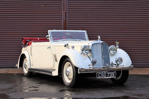 1939 Rover 14hp Tickford Three-Position Drophead Coupe For Sale by Auction