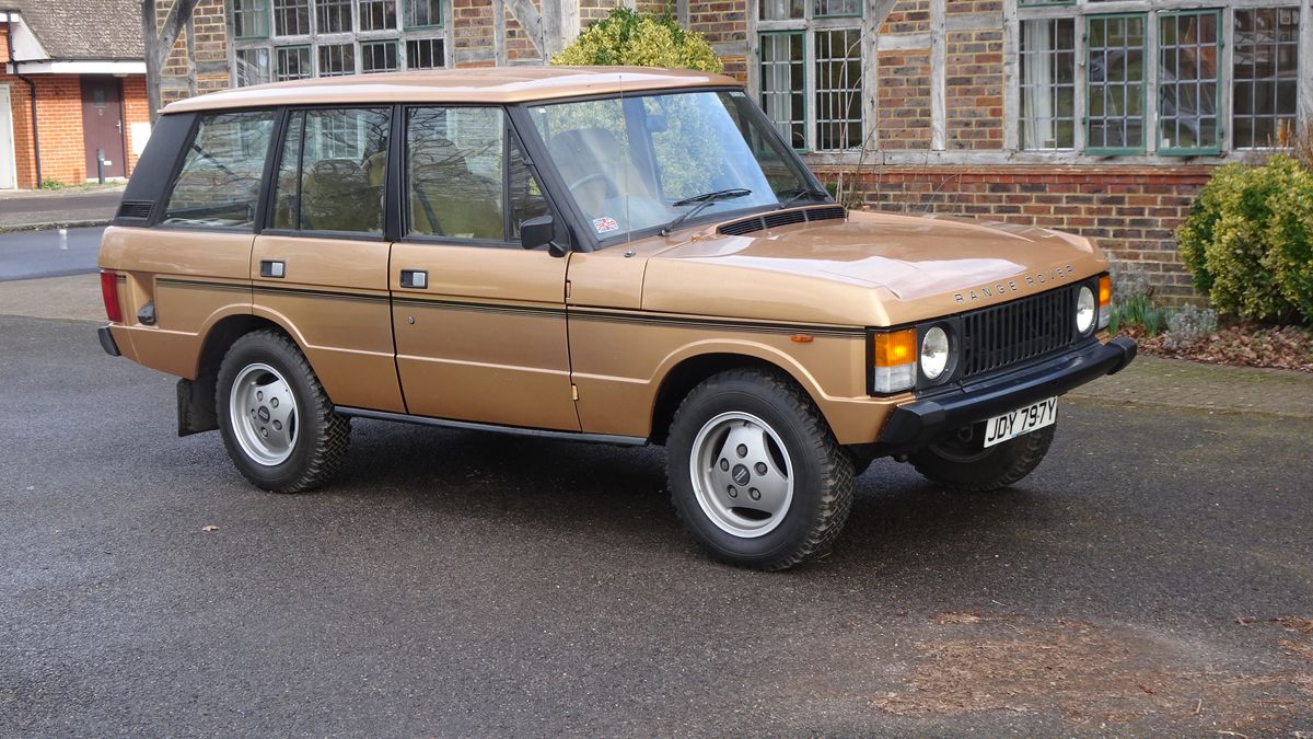 1983 Land Rover Range Rover Gold Automatic, 3 speed Right Hand Drive in ...