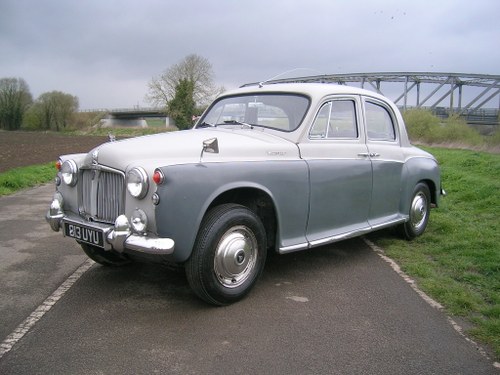 1961 Rover 100 P4 6 Cylinder Historic Vehicle In vendita