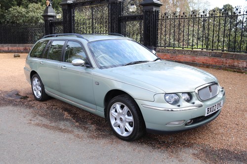 2002 ROVER 75 2.5 V6 CONNOISSEUR SE AUTO *Only 28,796 miles* SOLD