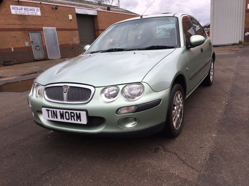2000 Rover 25 1.4 K-series petrol, manual with sunroof VERKAUFT