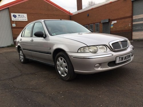 2001 Rover 45 4 door hatchback, petrol, manual transmission VERKAUFT