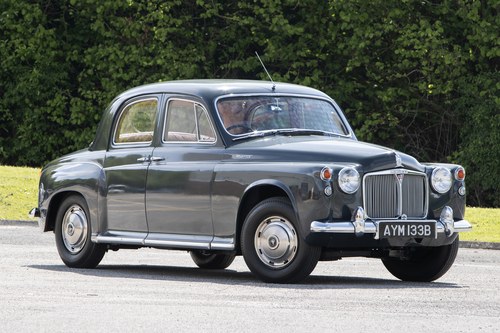 1964 Rover P4 110 Saloon For Sale by Auction