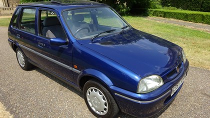 1997 Rover 114 SLi, 2 owners same family only 24K miles.