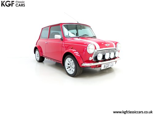 2000 A Collectable Rover Mini Cooper Sport with 7,969 Miles SOLD