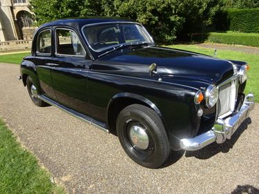 Picture of 1959 Rover P4 75, same owner for 19 years.