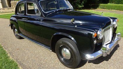 1959 Rover P4 75, same owner for 19 years.