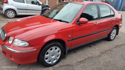 Rover 45 in Red Just  54,000 Miles From New 2001 REG NEW MOT