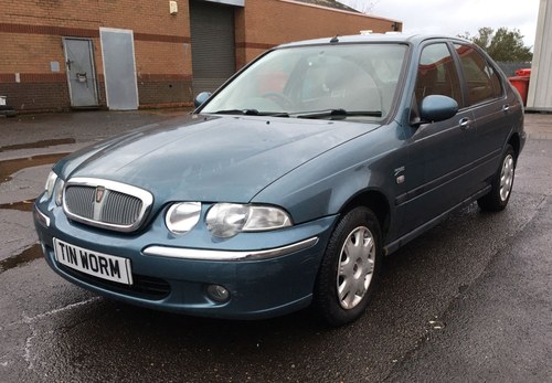 Low miles 2001 Rover 45 Impression,ULEZ comp,1.4 petrol man VERKAUFT