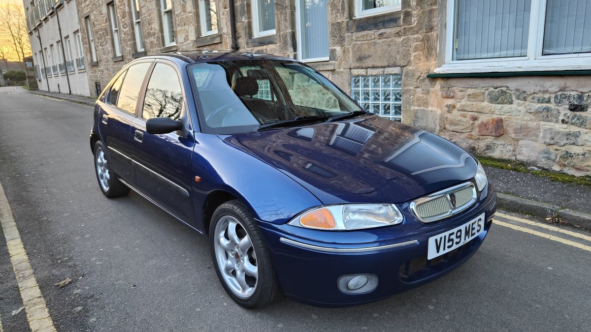 1999 Rover 200 Blue Manual, 5 speed Right Hand Drive in Kirkcaldy ...